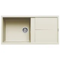 Кухонная мойка Elleci Unico 480 100 x 50 / Натуральный камень / Bianco antico