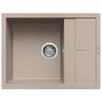 Кухонная мойка Elleci Unico 125 65 x 50 / Натуральный камень / Песочный
