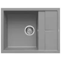 Кухонная мойка Elleci Unico 125 65 x 50 / Натуральный камень / Серый