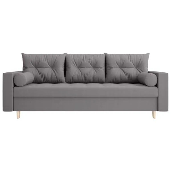 Canapea Space Meble Skandi Cosmic 160 (5597166) Velur/ Gray photo 1