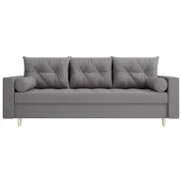 Диван Space Meble Skandi Cosmic 160 (5597166) Велюр/ Серый