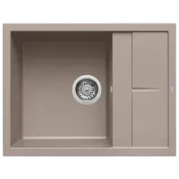 Кухонная мойка Elleci Unico 125 65 x 50 / Натуральный камень / Бежевый