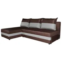 Диван Space Meble Hewlet Sawana (5666958) Рогожка/ Тёмно-коричневый