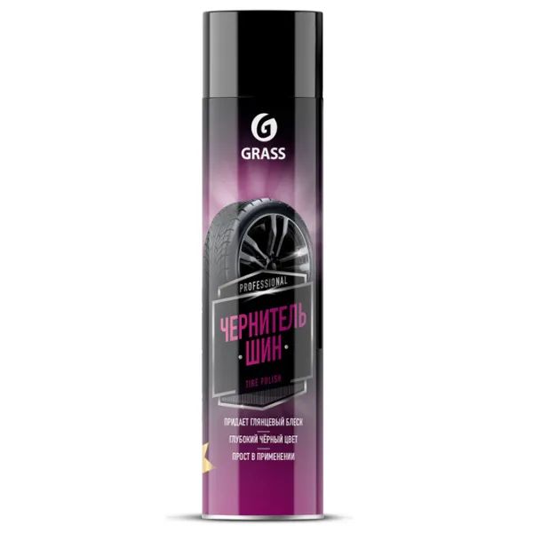 Soluție înnegrire Grass Tire Polish anvelope photo 1