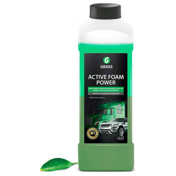Sampon auto Grass Active Foam Power caroserie, roți photo 1