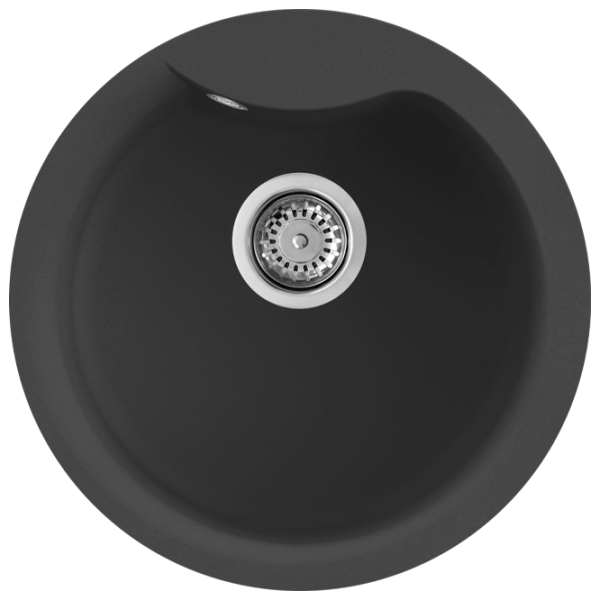 Кухонная мойка Elleci Ego round 48.5 x 48.5 / Натуральный камень / Antracit photo 1 Кухонная мойка Elleci Ego round 48.5 x 48.5 / Натуральный камень / Antracit photo 1
