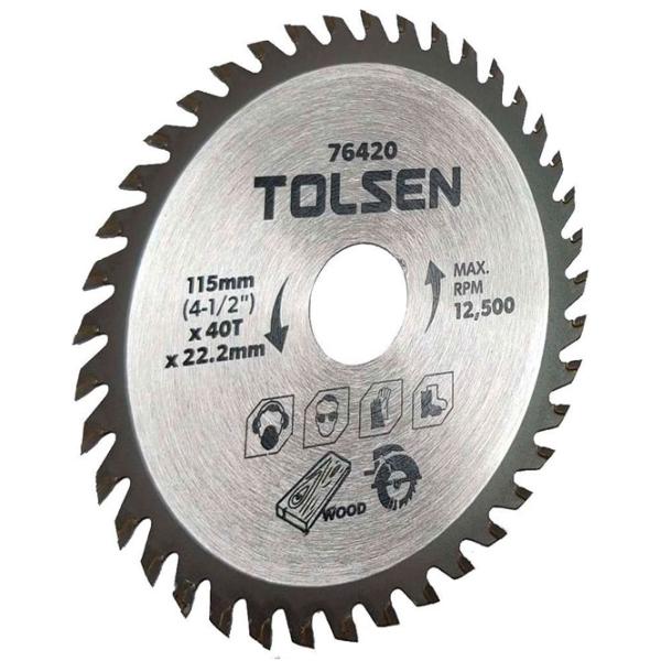 Циркулярный диск Tolsen 76420  photo 1 Циркулярный диск Tolsen 76420  photo 1