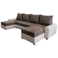 Диван Space Meble Dakar L Mikrofaz (5597274) Микрофибра/ Серый