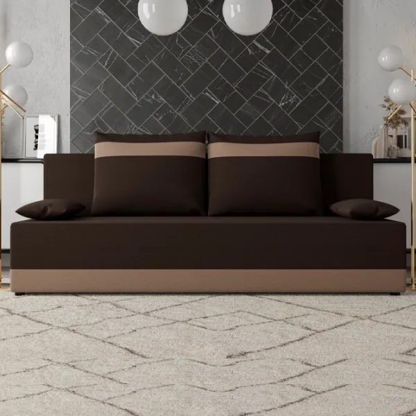 Canapea Space Meble Toledo (5666577) Stofă / Dark Brown photo 3