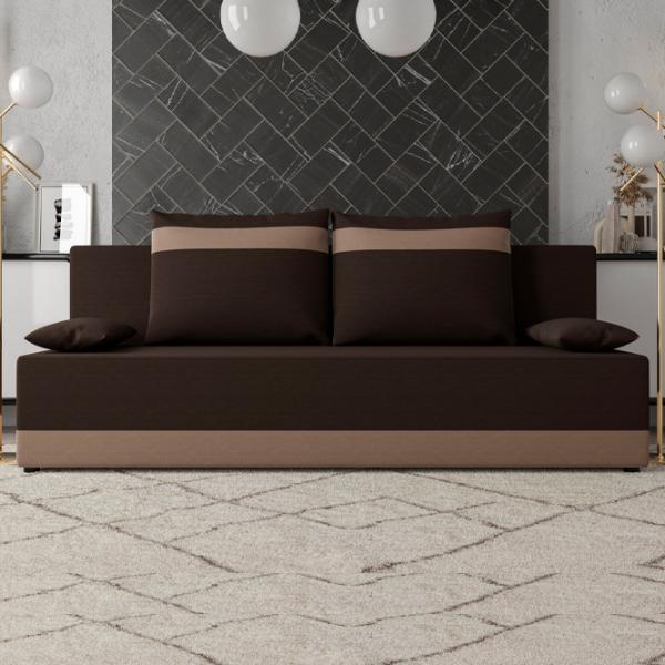 Canapea Space Meble Toledo (5666577) Stofă / Dark Brown photo 3