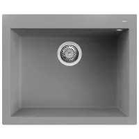 Chiuvetă Elleci Quadra 110 61 x 50 / Piatră naturală / Gray