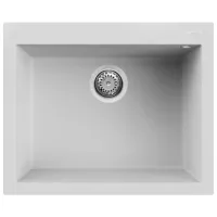 Chiuvetă Elleci Quadra 110 61 x 50 / Piatră naturală / White