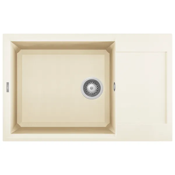 Кухонная мойка Elleci Easy 310 78 x 50 / Натуральный камень / Bianco antico photo 1 Кухонная мойка Elleci Easy 310 78 x 50 / Натуральный камень / Bianco antico photo 1