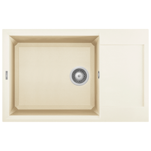 Кухонная мойка Elleci Easy 310 78 x 50 / Натуральный камень / Bianco antico photo 1 Кухонная мойка Elleci Easy 310 78 x 50 / Натуральный камень / Bianco antico photo 1