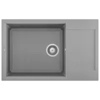 Кухонная мойка Elleci Easy 310 78 x 50 / Натуральный камень / Серый