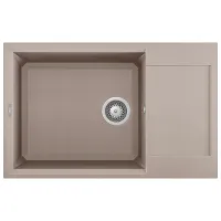 Кухонная мойка Elleci Easy 310 78 x 50 / Натуральный камень / Бежевый