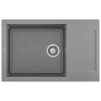 Кухонная мойка Elleci Easy 310 78 x 50 / Натуральный камень / Титан