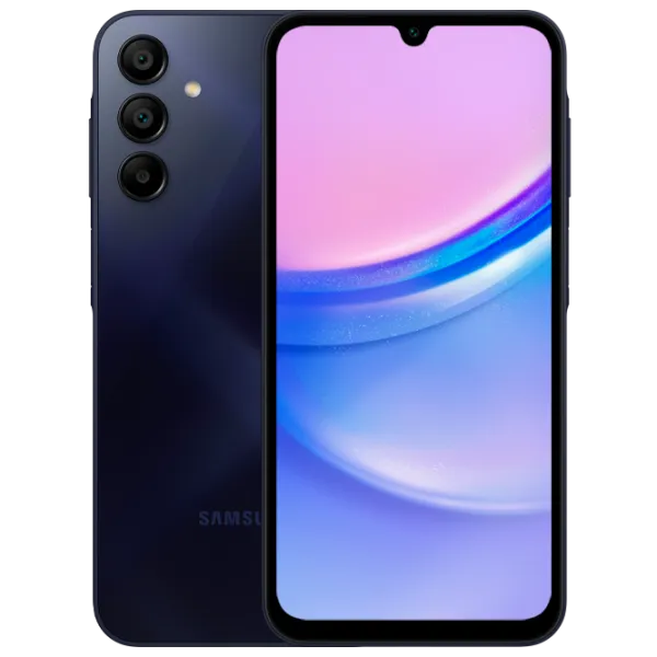 Samsung Galaxy A15 4 ГБ/ 128 ГБ/ Dual SIM/ Черный Синий photo 1 Samsung Galaxy A15 4 ГБ/ 128 ГБ/ Dual SIM/ Черный Синий photo 1