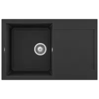 Chiuvetă Elleci Easy 300 79 x 50 / Piatră naturală / Black