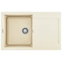 Chiuvetă Elleci Easy 300 79 x 50 / Piatră naturală / Bianco antico