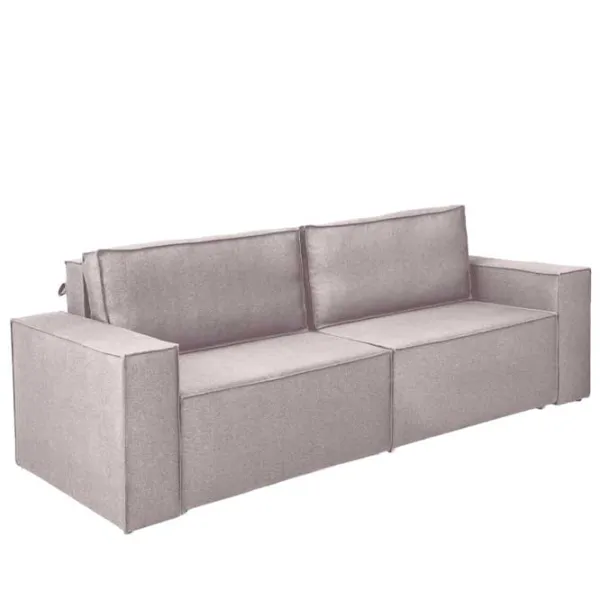 Canapea Modern Kvadro (5682424) Microfibră/ Light Gray photo 1