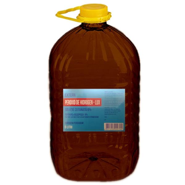 Dezinfectant PharmaVista Peroxid de hidrogen 6% 5000 ml photo 1