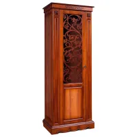 Шкаф Линейный KMK Amelia 1D L 82 x 49см x 213 / ДСП / Орех экко