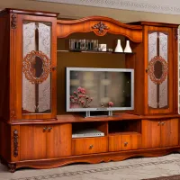 Шкаф Линейный KMK Versal 240 x 50.5см x 195.5 / ДСП / Орех экко