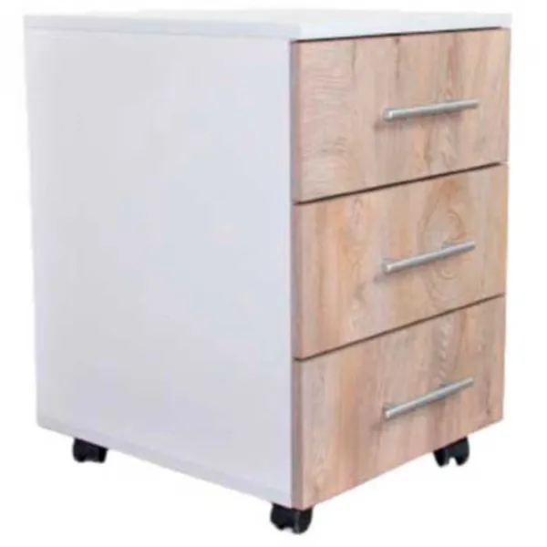 Комод для офиса Andra 3S 64.5см x 44.5см x 50см/ ДСП photo 1