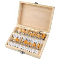 Set de freze Tolsen 75681 Metal