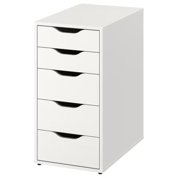 Комод Ikea Alex 70см x 36см x 58см/ ДСП/ Белый photo 1