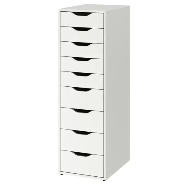 Comodă Ikea Alex 116 x 36 x 48/ MDF/ Alb photo 1