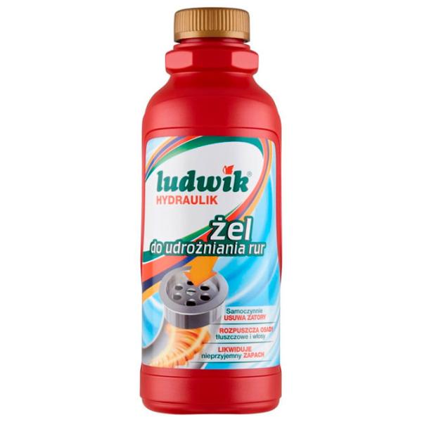Гель для прочистки труб для труб Ludwik Zel do udozniania rur 5900498002515 для растворения жира photo 1