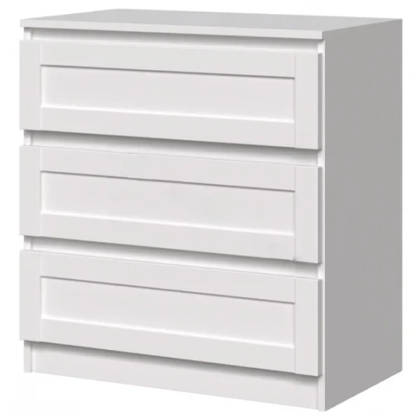 Комод TopEshop Malwa Ramka M3 75см x 70см x 40см/ МДФ/ Белый photo 1 Комод TopEshop Malwa Ramka M3 75см x 70см x 40см/ МДФ/ Белый photo 1