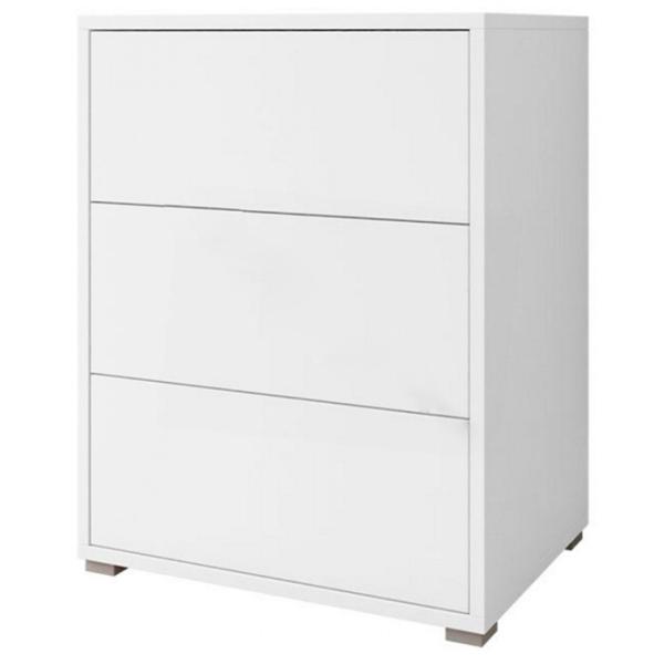 Comodă Mirjan24 Alekto/ Gesita K3SZ AK03 73 x 70 x 41/ PVC/ Alb photo 1