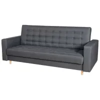 Canapea Modern Martin Kanna 95 (5552402) Velur/ Gray