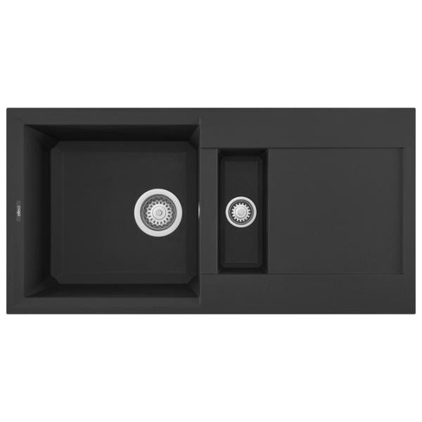 Chiuvetă Elleci Easy 425 86 x 43.5 / Piatră naturală / Black photo 1 Chiuvetă Elleci Easy 425 86 x 43.5 / Piatră naturală / Black photo 1