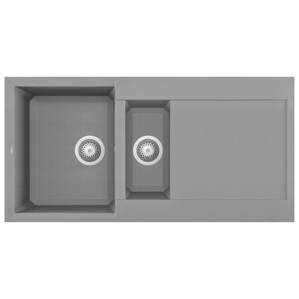 Chiuvetă Elleci Easy 475 100 x 50 / Piatră naturală / Gray photo 1 Chiuvetă Elleci Easy 475 100 x 50 / Piatră naturală / Gray photo 1