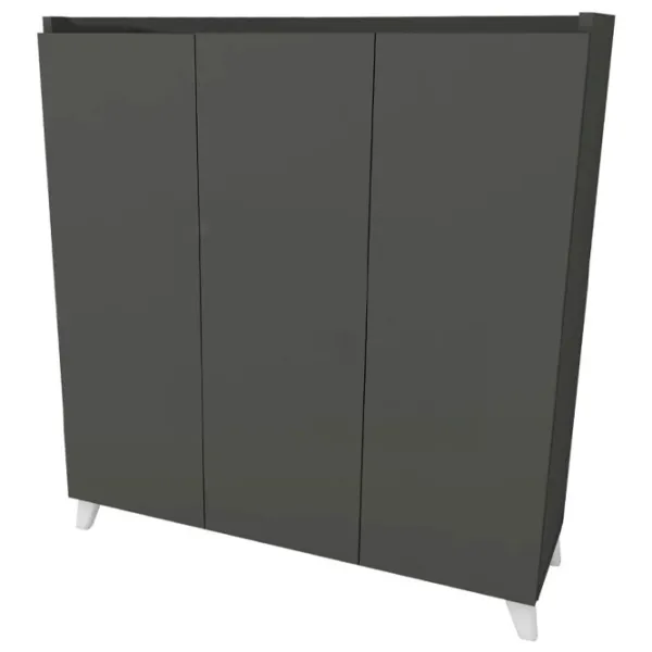 Комод Fabulous Multifunctional Cabinet 103.5см x 90см x 30см/ ДСП/ Антрацит photo 1