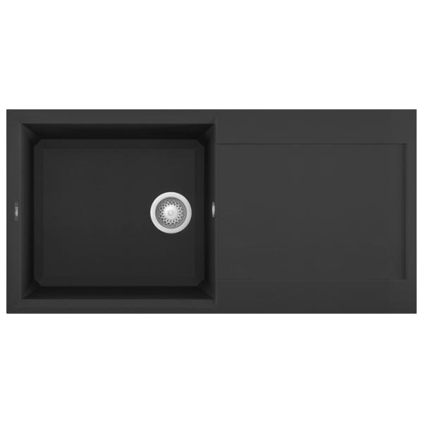 Chiuvetă Elleci Easy 480 100 x 50 / Piatră naturală / Black photo 1 Chiuvetă Elleci Easy 480 100 x 50 / Piatră naturală / Black photo 1