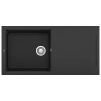 Chiuvetă Elleci Easy 480 100 x 50 / Piatră naturală / Black