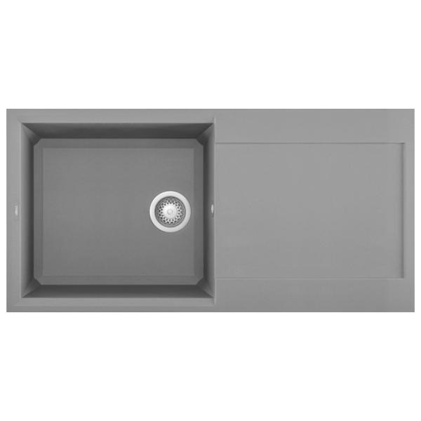 Кухонная мойка Elleci Easy 480 100 x 50 / Натуральный камень / Серый photo 1 Кухонная мойка Elleci Easy 480 100 x 50 / Натуральный камень / Серый photo 1