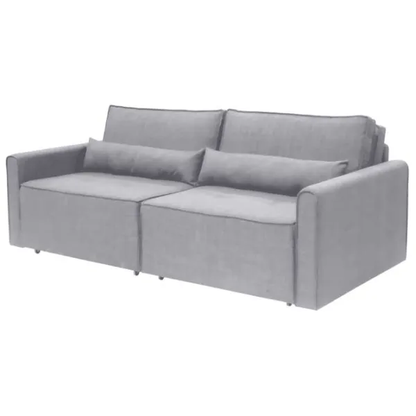 Canapea Fabulous Benisa A09 (5700753) Catifea/ Light Gray photo 1