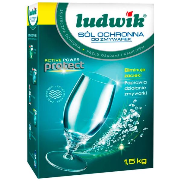 Смягчающая соль Ludwik Sol ochronna do zmywarek 1.5 кг соль / для смягчения воды photo 1