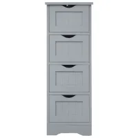 Comodă Costway HW66969GR 82 x 30 x 30/ MDF/ Gray