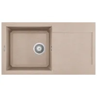 Chiuvetă Elleci Easy 290 78 x 43.5 / Piatră naturală / Sand