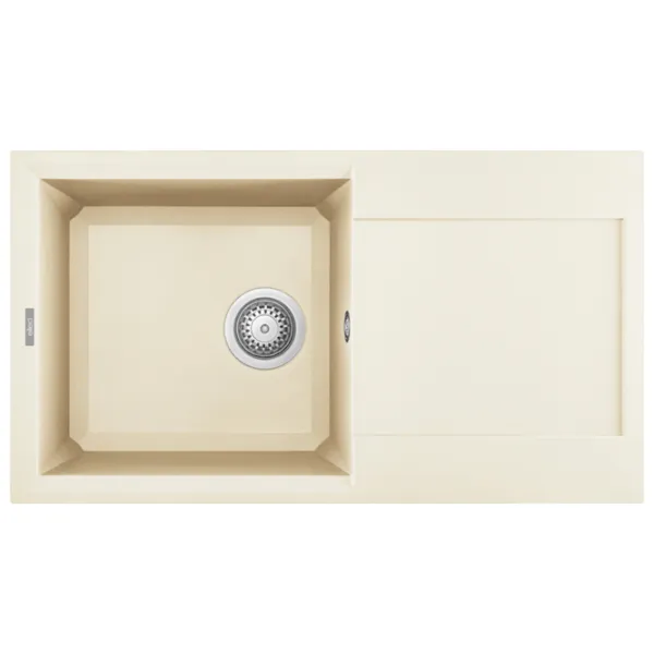 Кухонная мойка Elleci Easy 290 78 x 43.5 / Натуральный камень / Bianco antico photo 1 Кухонная мойка Elleci Easy 290 78 x 43.5 / Натуральный камень / Bianco antico photo 1