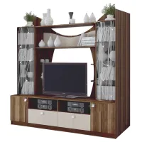 Тумба под телевизор SV-mebel Gamma 15 182.6см x 200см x 56см/ ЛДСП