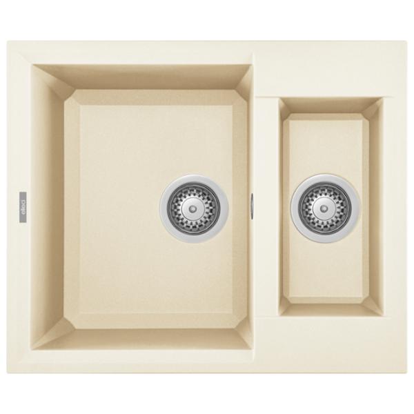 Кухонная мойка Elleci Easy 150 60 x 50 / Натуральный камень / Bianco antico photo 1 Кухонная мойка Elleci Easy 150 60 x 50 / Натуральный камень / Bianco antico photo 1