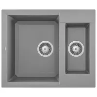 Кухонная мойка Elleci Easy 150 60 x 50 / Натуральный камень / Серый